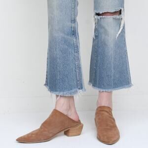 Marsell Tan Suede Mule Slides Size 40